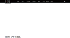 Desktop Screenshot of dancehouse.ca